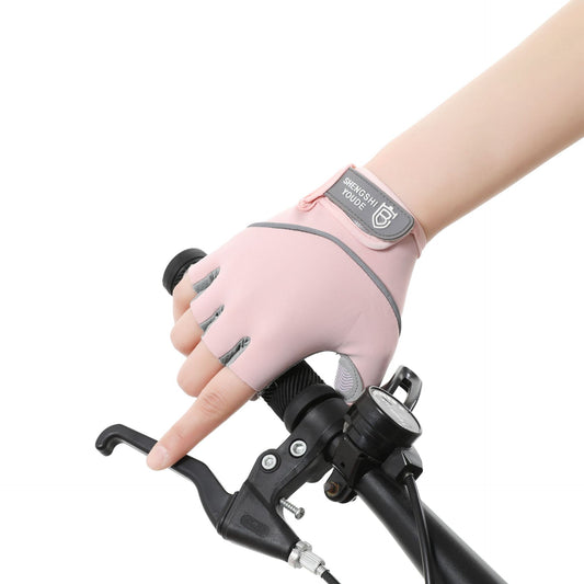 Yogcsde | Half-Finger Outdoor Training Gloves for Men & Women – Breathable Design for Cycling & Fitness
