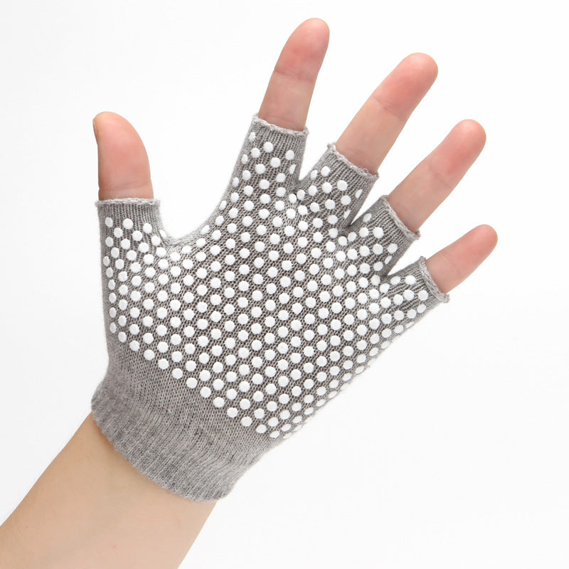 Yogcsde | Women’s Half-Finger Pilates & Yoga Training Gloves – Lightweight Grip Practice Accessory
