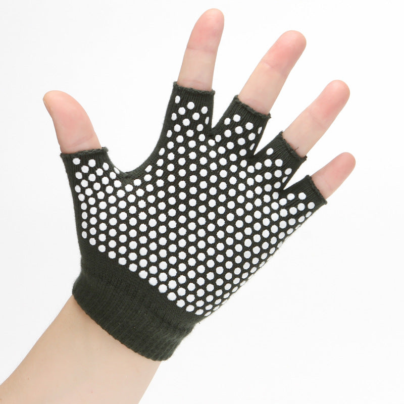 Yogcsde | Women’s Half-Finger Pilates & Yoga Training Gloves – Lightweight Grip Practice Accessory