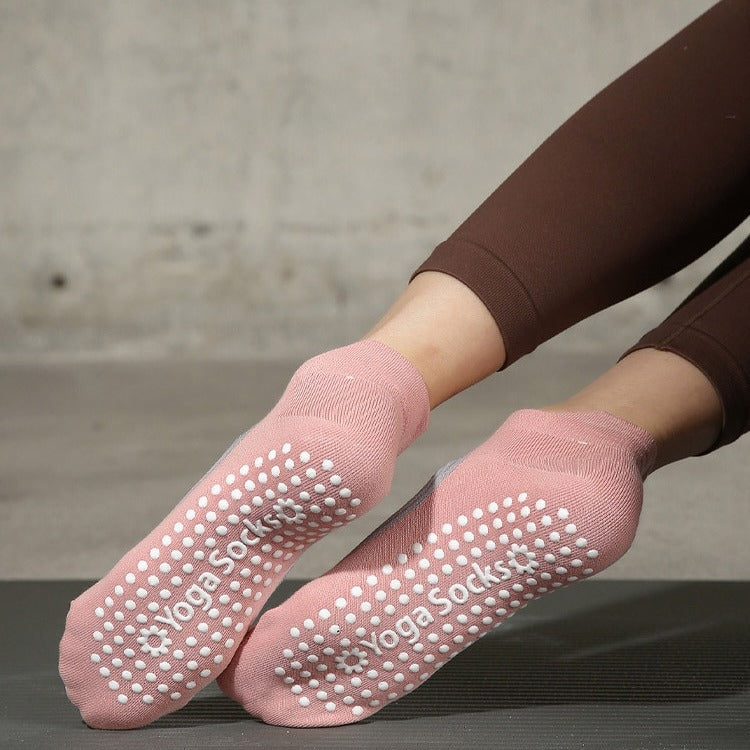 Yogcsde | Women’s Spring & Summer Open-Back Yoga Socks – Lightweight Design for Beginner Pilates & Dance Practice