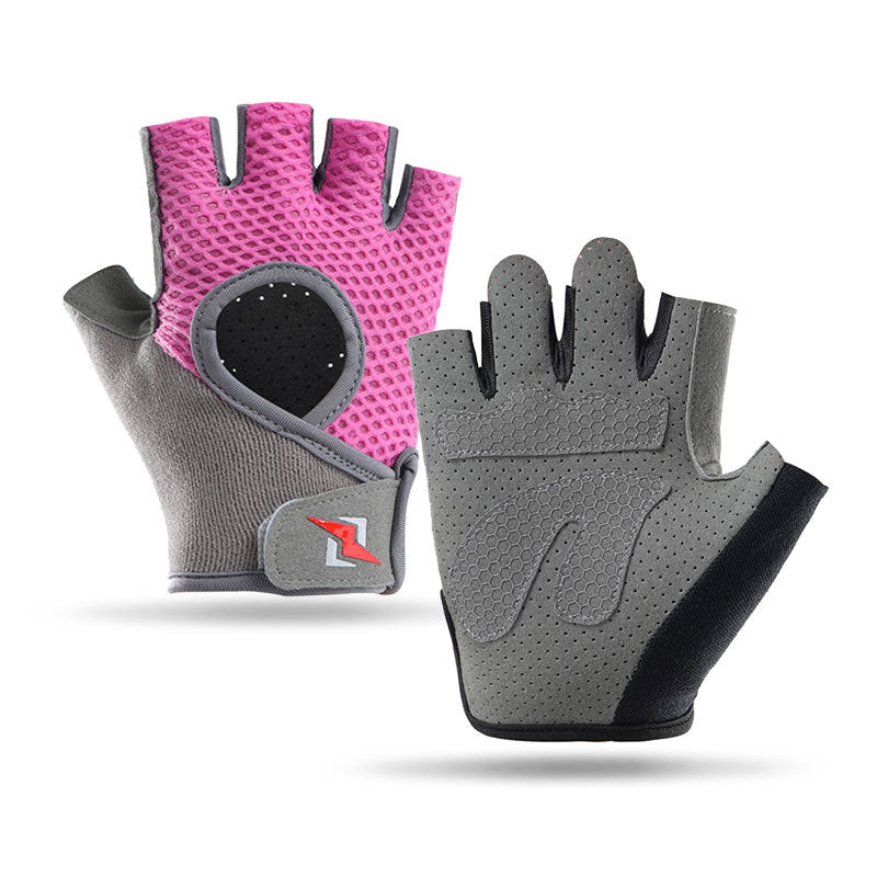 Yogcsde | Lightweight Half-Finger Fitness Gloves for Men & Women – Breathable Grip Design