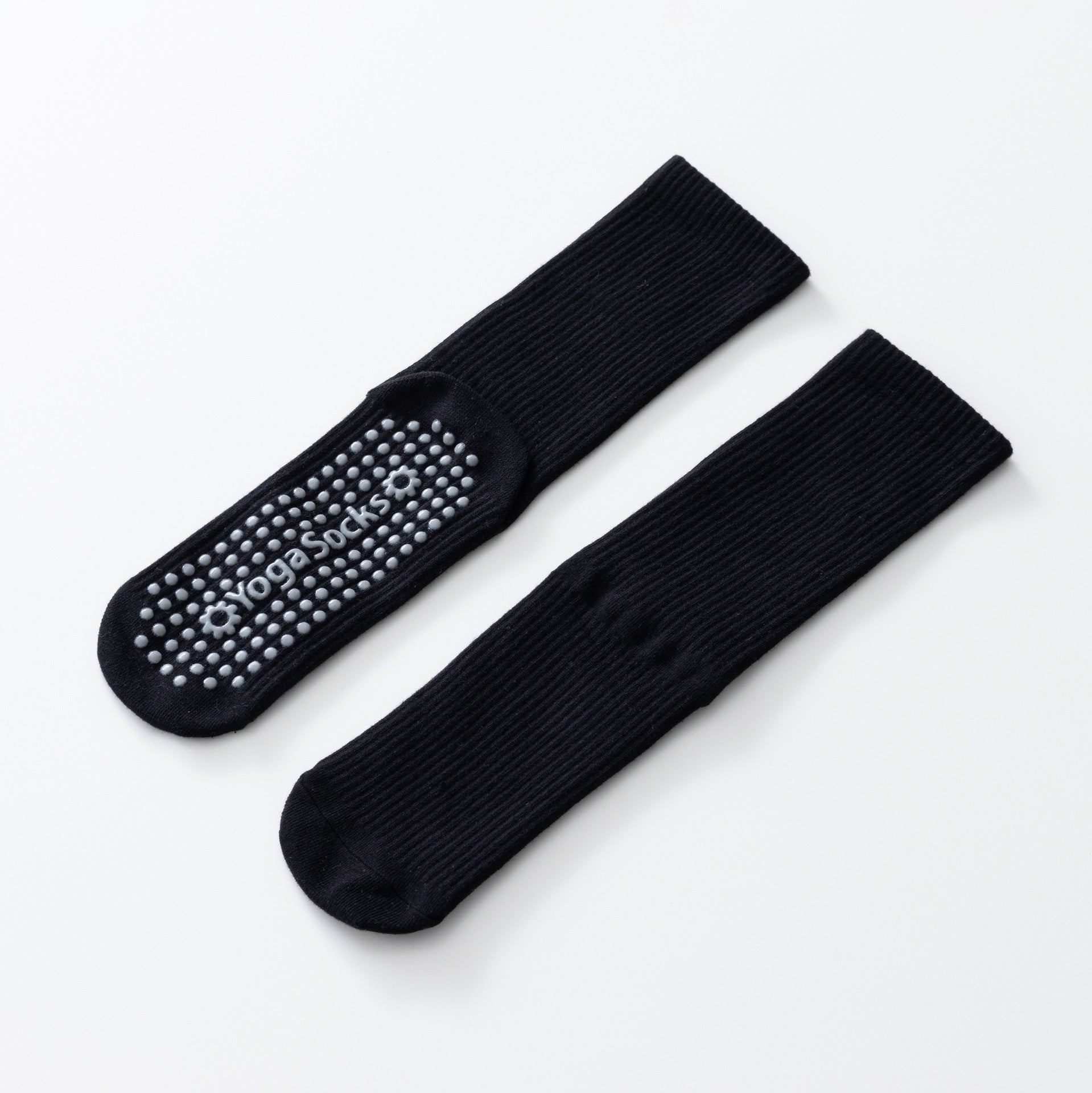 Yogcsde | Women's Compression Yoga Socks in Red, Non-Slip Pilates Socks with Anti-Shedding Design