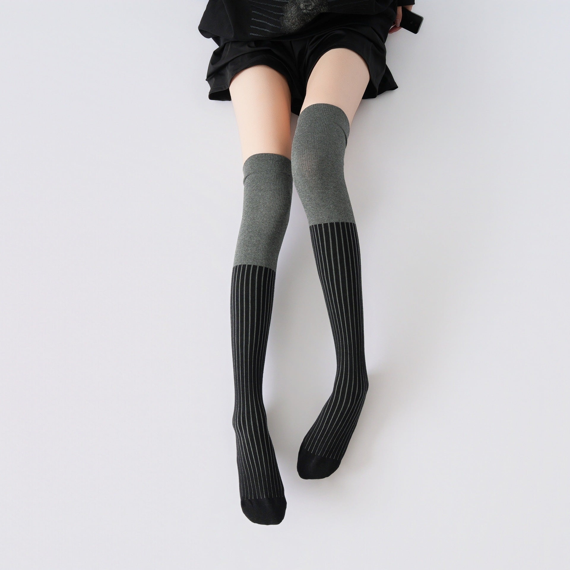 Yogcsde | Women's Autumn & Winter Over-The-Knee Compression Yoga Socks, Non-Slip Slimming Pilates Socks