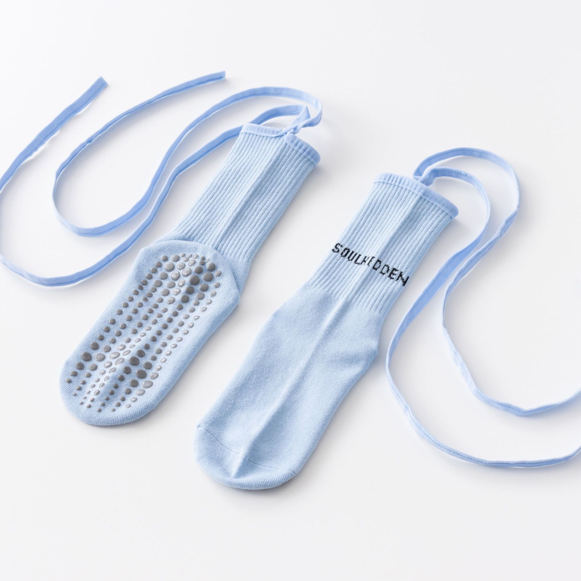 Yogcsde | Women's Strappy Yoga Socks, Slimming Non-Slip Pilates and Dance Socks for All Seasons