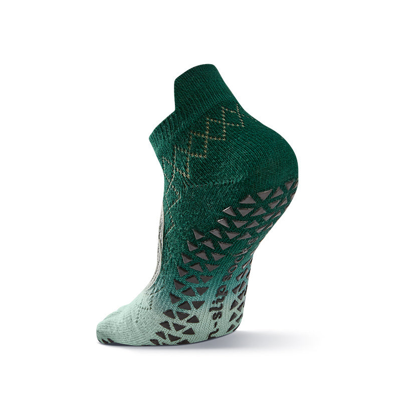 Yogcsde | Women’s Five-Toe Split-Toe Yoga Socks – Lightweight Autumn & Winter Gradient Design for Pilates & Indoor Fitness