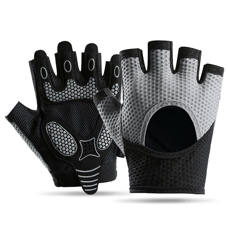 Yogcsde | Lightweight Half-Finger Fitness Gloves for Men & Women – Breathable Grip Design