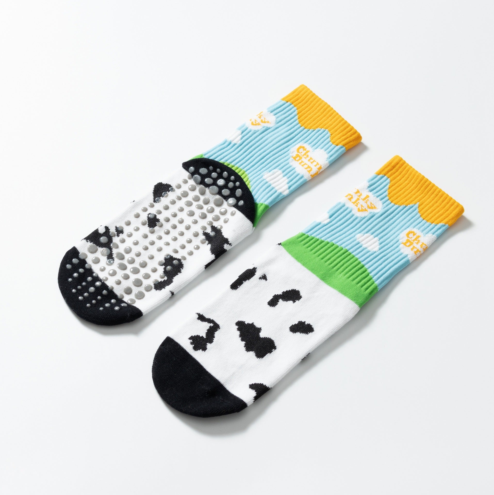 Yogcsde | Trendy Graffiti Yoga Socks for Women, Stylish Pilates and Calf Socks for Modern Fitness