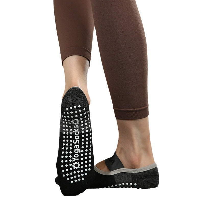 Yogcsde | Women’s Summer Pilates & Yoga Socks – Lightweight Strapped Design for Indoor Fitness