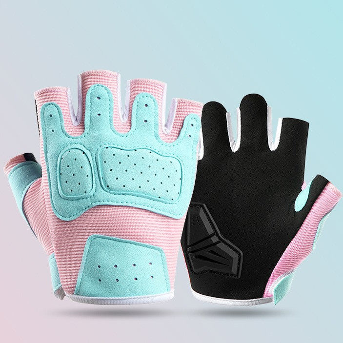 Yogcsde | Women’s Half-Finger Outdoor Training Gloves – Lightweight Design for Cycling & Fitness Activities