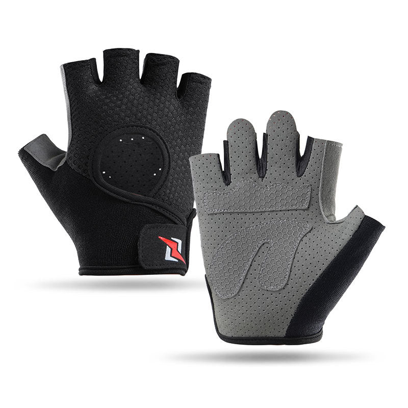 Yogcsde | Lightweight Half-Finger Fitness Gloves for Men & Women – Breathable Grip Design