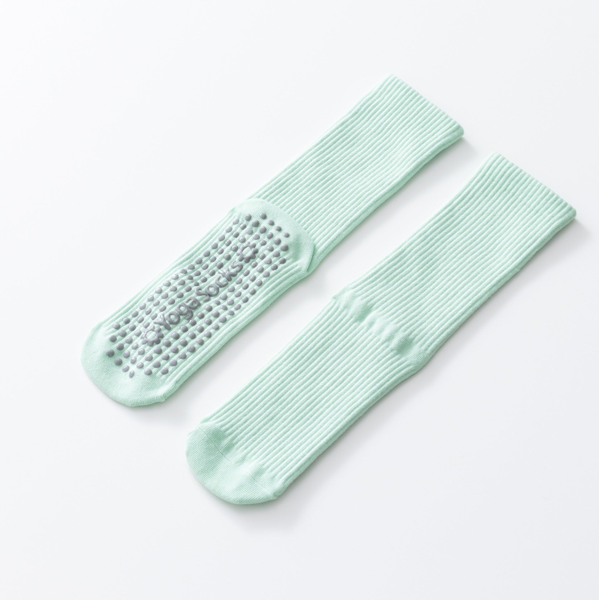 Yogcsde | Women's Compression Yoga Socks in Red, Non-Slip Pilates Socks with Anti-Shedding Design