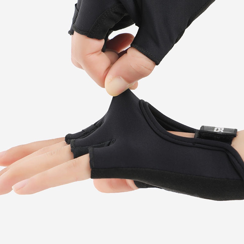 Yogcsde | Lightweight Half-Finger Fitness Gloves for Men & Women – Breathable Grip Design