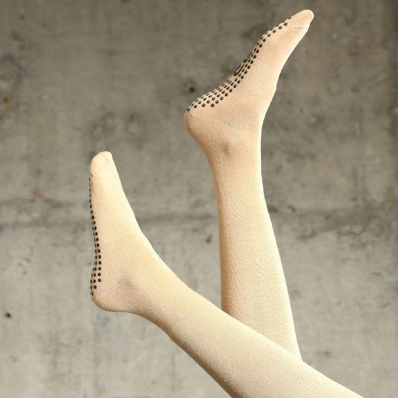 Yogcsde | Women's Over-The-Knee Yoga Socks, Professional Non-Slip Warm Pilates Socks with Custom Logo