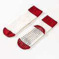Yogcsde | Women's Zodiac Red Yoga Socks, Non-Slip Compression Pilates Socks for Good Luck
