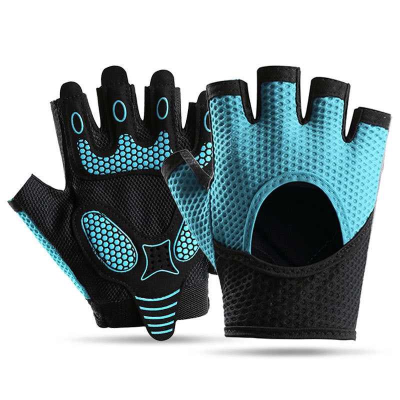 Yogcsde | Lightweight Half-Finger Fitness Gloves for Men & Women – Breathable Grip Design