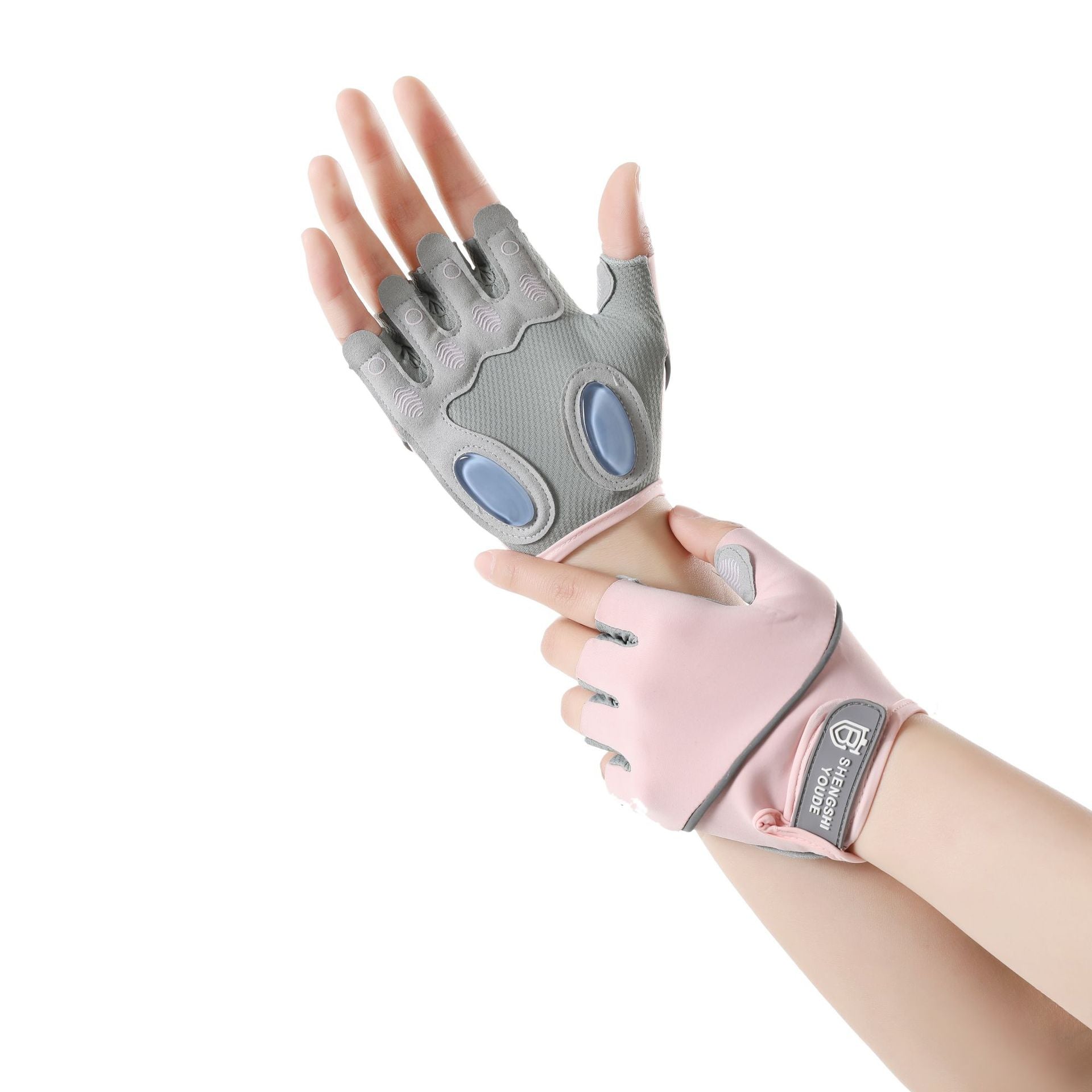 Yogcsde | Half-Finger Outdoor Training Gloves for Men & Women – Breathable Design for Cycling & Fitness