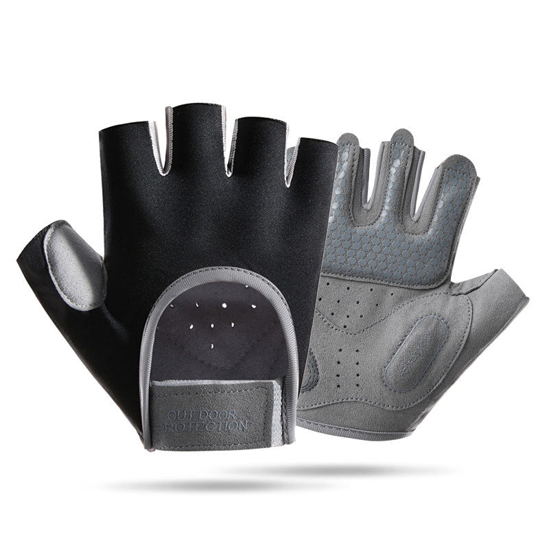 Yogcsde | Lightweight Half-Finger Fitness Gloves for Men & Women – Breathable Grip Design