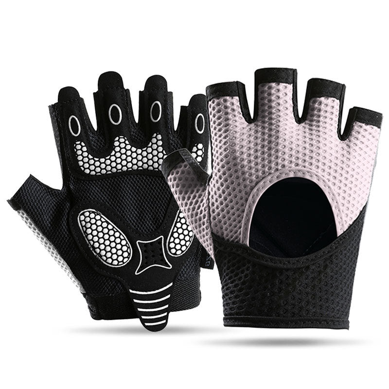 Yogcsde | Lightweight Half-Finger Fitness Gloves for Men & Women – Breathable Grip Design
