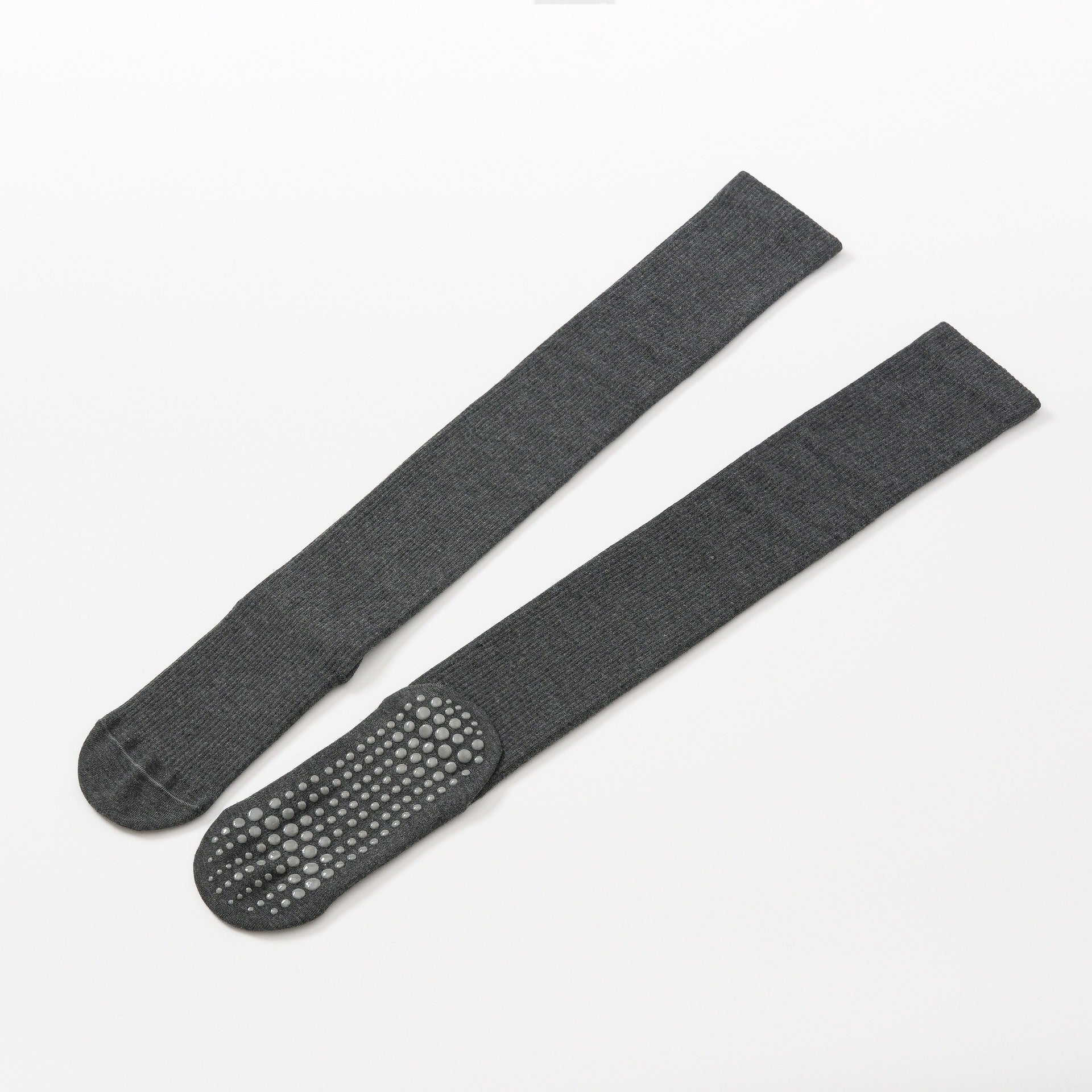 Yogcsde | Women's Autumn & Winter Maillard Over-The-Knee Compression Yoga Socks, Non-Slip Slimming Pilates Socks