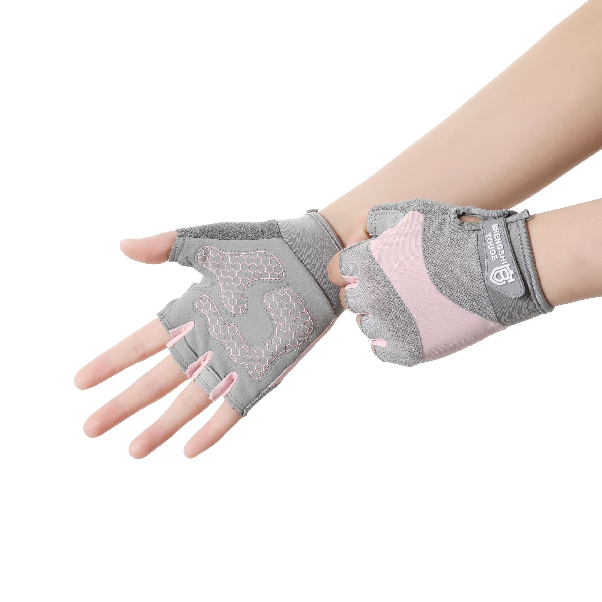 Yogcsde | Women’s Half-Finger Training Gloves – Lightweight Design for Spinning, Strength & Cycling