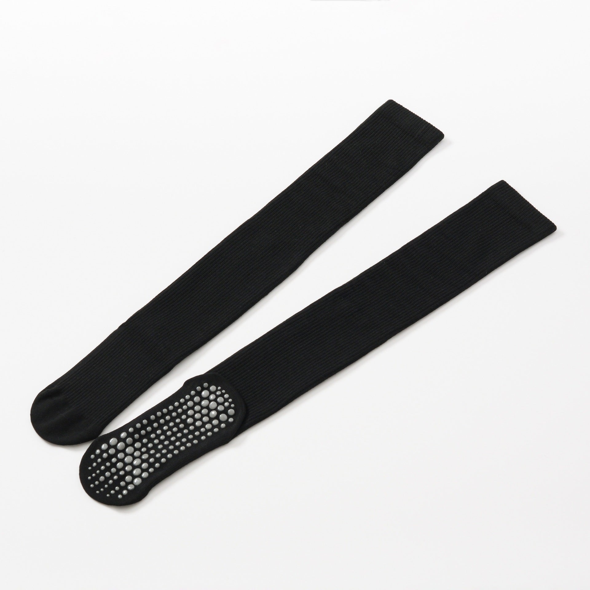 Yogcsde | Women's Autumn & Winter Maillard Over-The-Knee Compression Yoga Socks, Non-Slip Slimming Pilates Socks