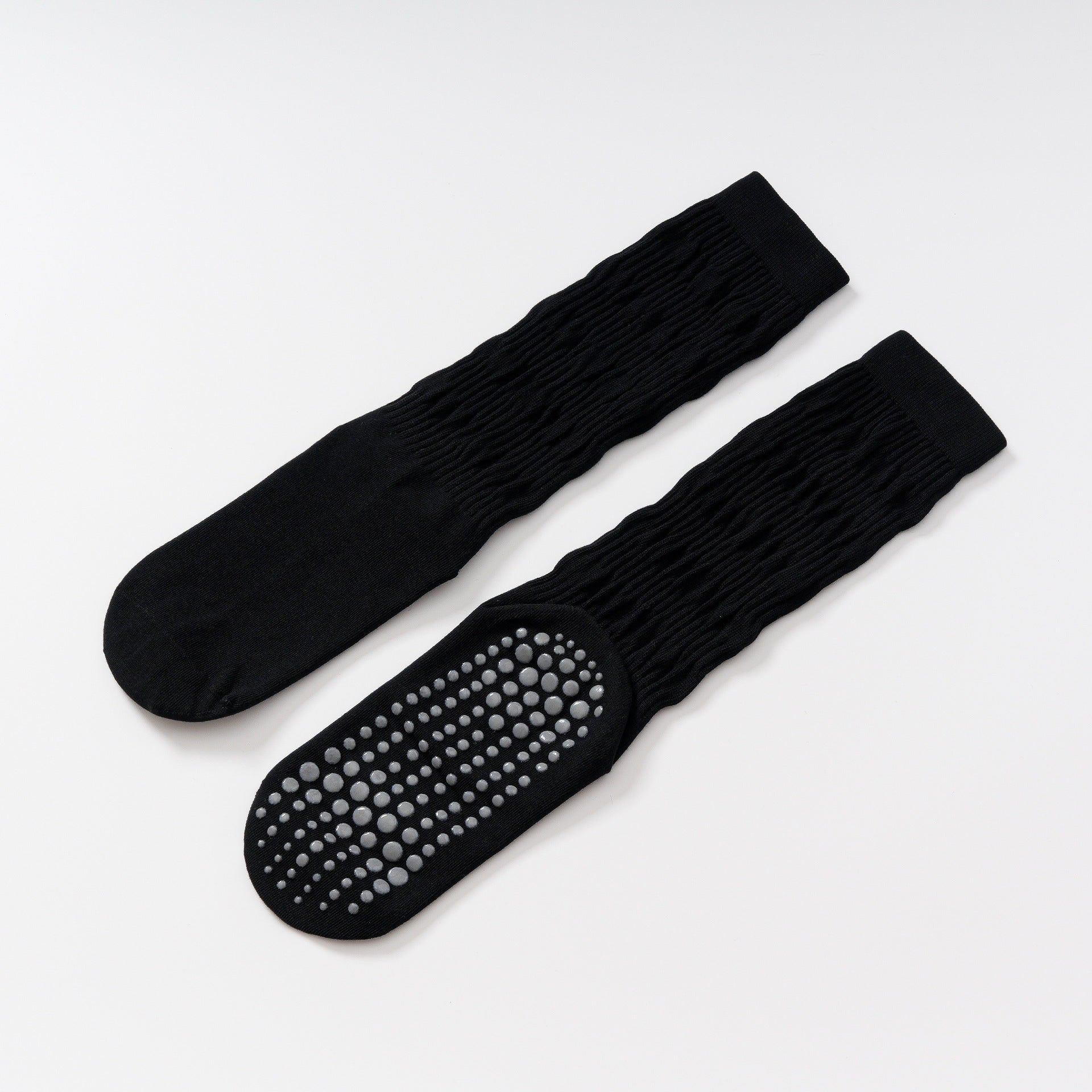 Yogcsde | Women's Autumn Maillard-Colored Yoga Socks, Non-Slip Fitness Socks for Indoor Workouts