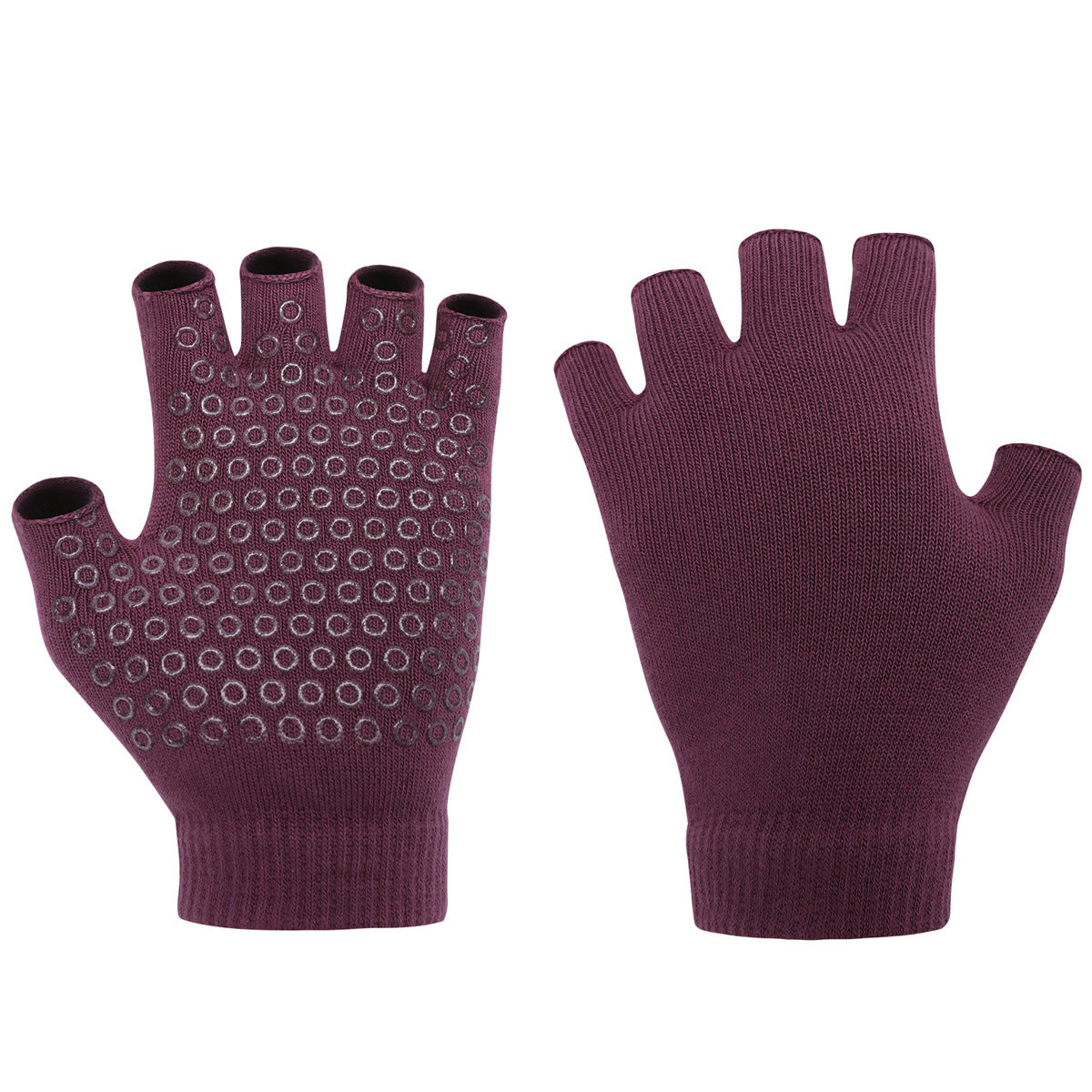 Yogcsde | Women’s Five-Finger Aerial Yoga Practice Gloves – Lightweight Bare-Finger Training Accessory