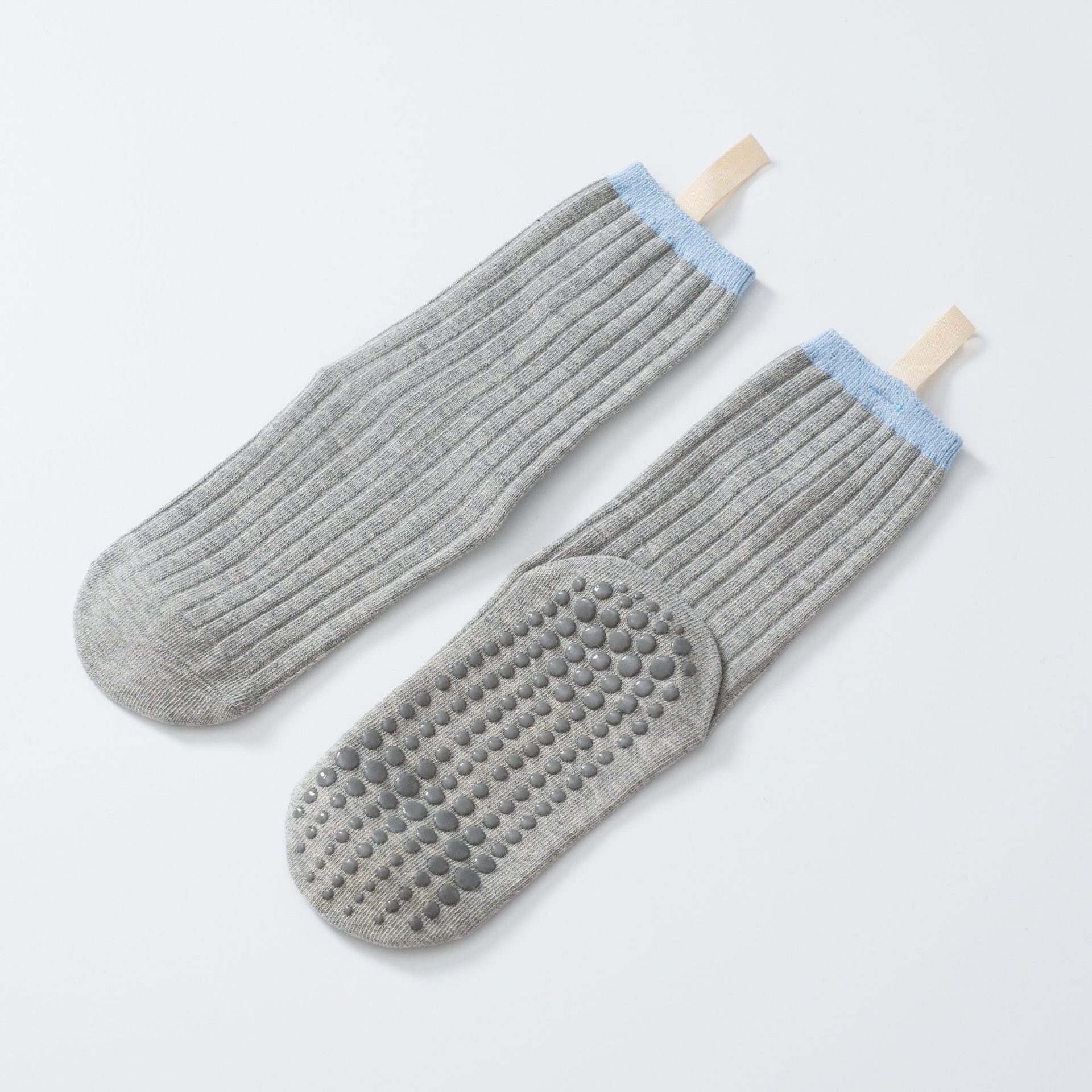 Yogcsde | Women's New College-Style Mid-Calf Yoga Socks, Non-Slip Versatile Sports Socks for All Seasons