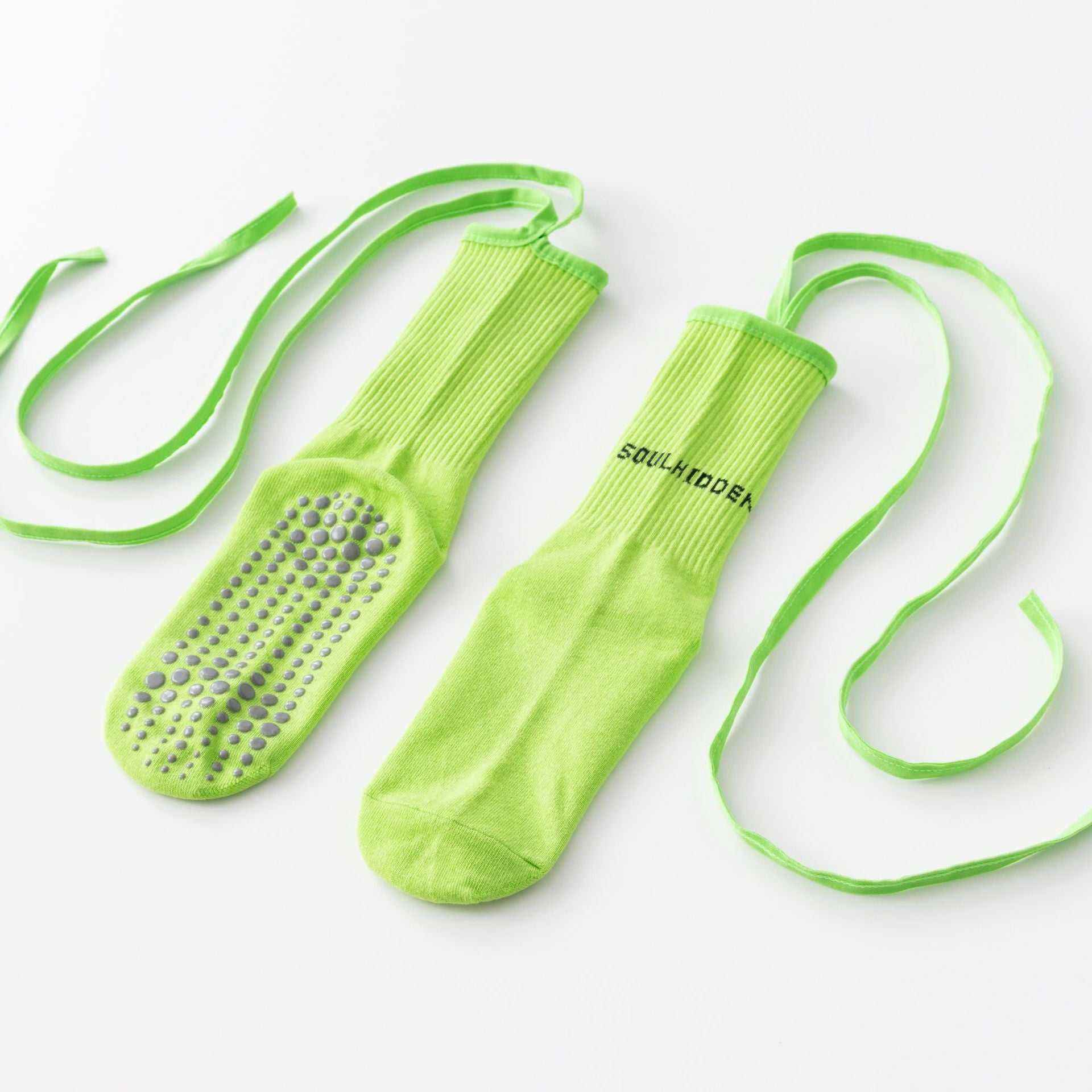 Yogcsde | Women's Strappy Yoga Socks, Slimming Non-Slip Pilates and Dance Socks for All Seasons