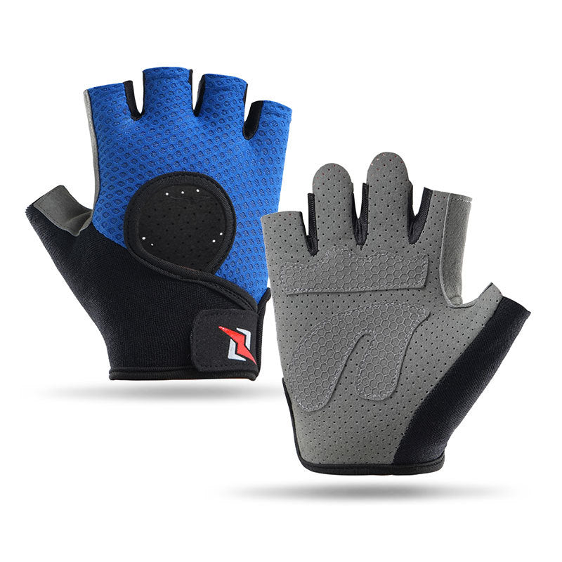 Yogcsde | Lightweight Half-Finger Fitness Gloves for Men & Women – Breathable Grip Design