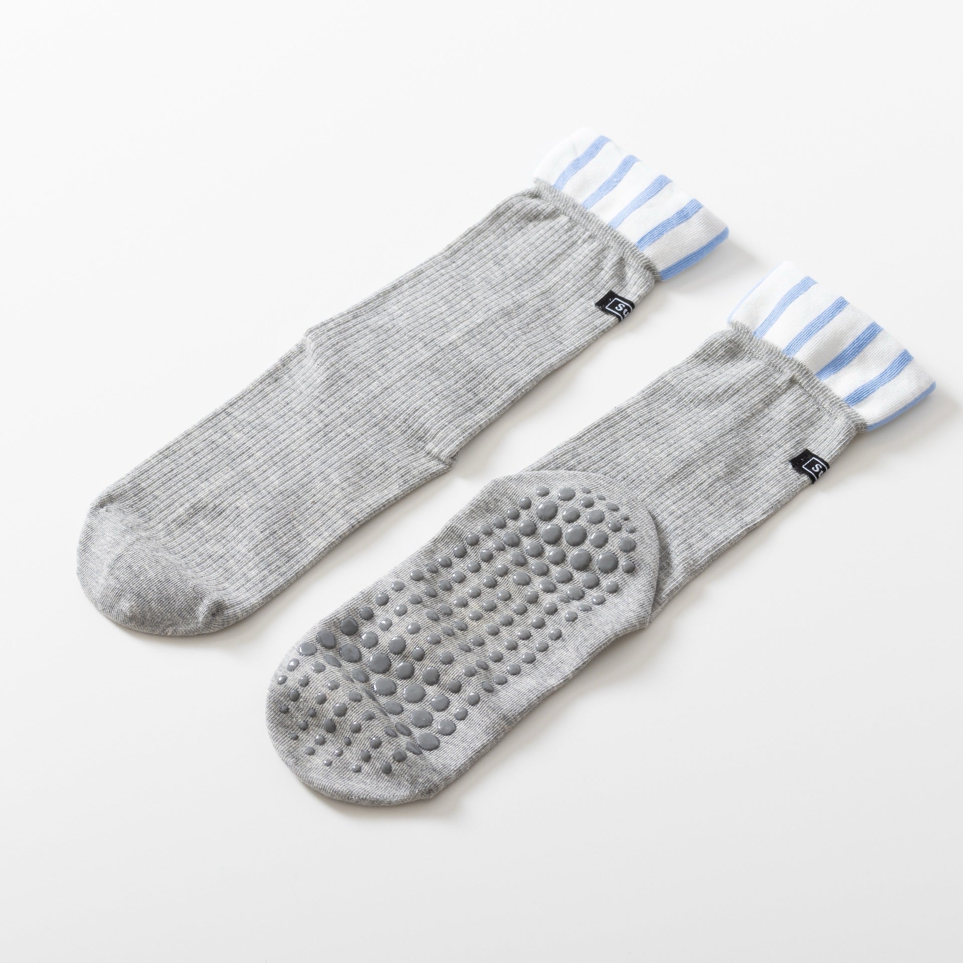 Yogcsde | Women's Spring Two-Tone Yoga Socks, Breathable Non-Slip Dance and Fitness Socks