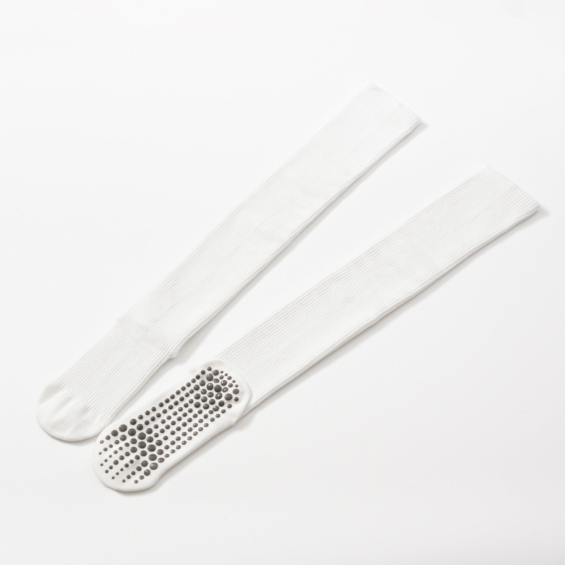 Yogcsde | Women's Autumn & Winter Maillard Over-The-Knee Compression Yoga Socks, Non-Slip Slimming Pilates Socks